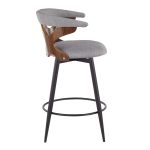 Gardenia 25-Inch Light Grey Contemporary Swivel Counter Stools (Set of 2) 15 Gardenia 25-Inch Light Grey Contemporary Swivel Counter Stools (Set of 2)