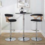 Gardenia Contemporary Charcoal Swivel Adjustable Barstools (Set of 2) 14 Gardenia Contemporary Charcoal Swivel Adjustable Barstools (Set of 2)