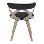 Gardenia Light Grey Swivel Cutout Mid-Century Modern Accent Chair 26 Gardenia Light Grey Swivel Cutout Mid-Century Modern Accent Chair
