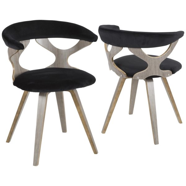 Gardenia Light Grey Swivel Cutout Mid Century Modern Accent Chair 8