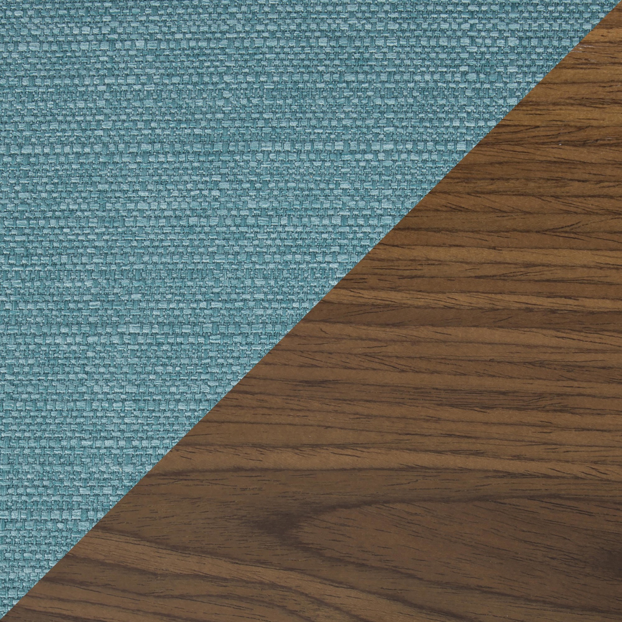 Gardenia Walnut and Teal Swivel Mid-Century Modern Adjustable Barstool 12 Gardenia Walnut and Teal Swivel Mid-Century Modern Adjustable Barstool - Image 12