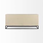 Genevieve II Light Brown Fir Veneer 9 Drawer Sideboard