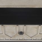 Genevieve II Light Brown Fir Veneer 9 Drawer Sideboard