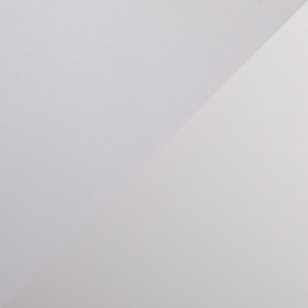 Geo Contemporary White Shelf Desk 11
