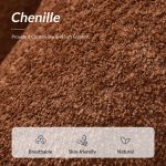 George Rust Chenille Modern Barrel Accent Chair 8 George Rust Chenille Modern Barrel Accent Chair