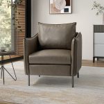 Georges Modern Vegan Leather Armchair 6 Georges Modern Vegan Leather Armchair