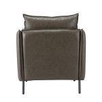 Georges Modern Vegan Leather Armchair 9 Georges Modern Vegan Leather Armchair
