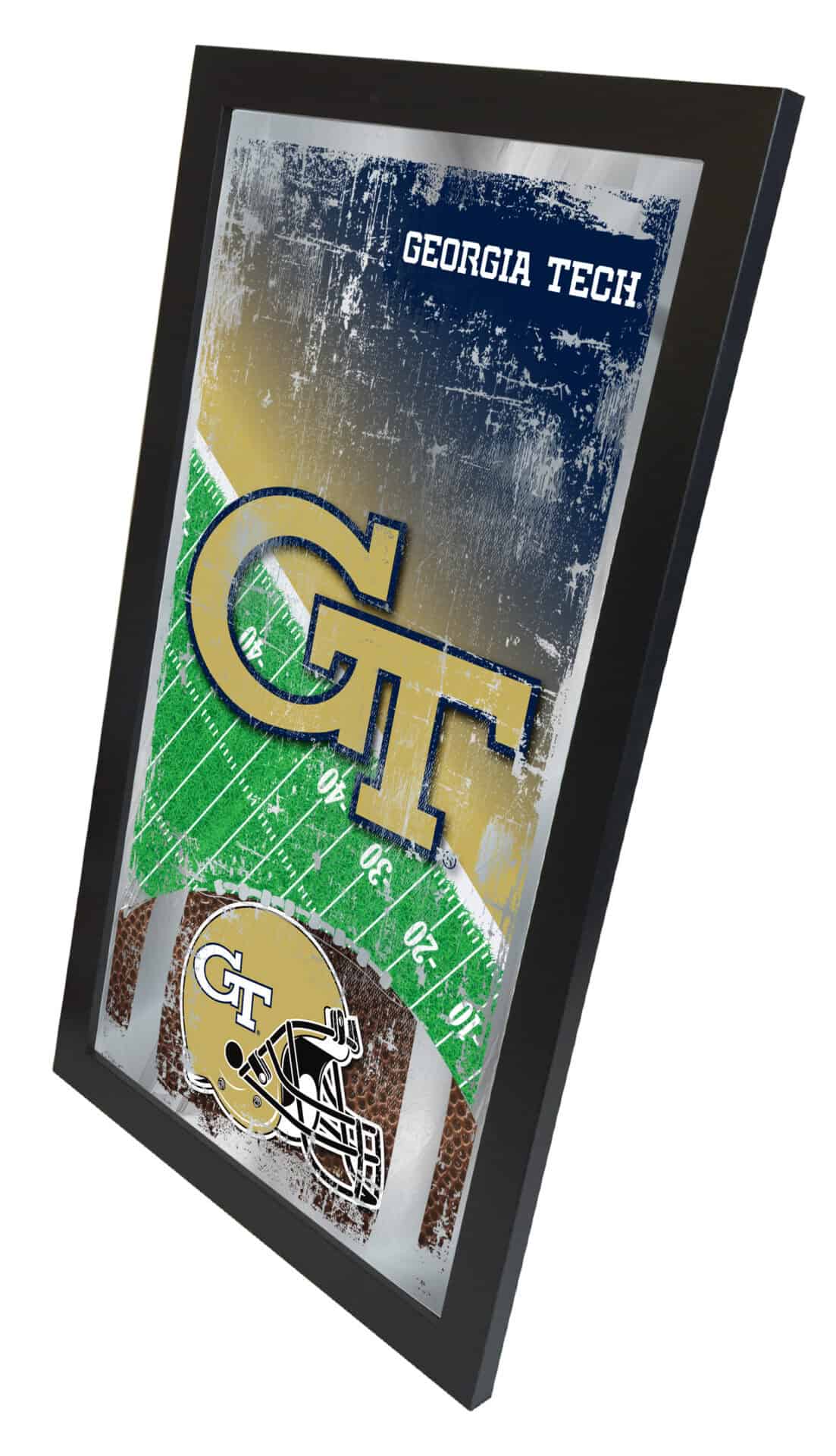 Georgia Tech 15x26 Football Wall Mirror 2 Georgia Tech 15x26 Football Wall Mirror - Image 2