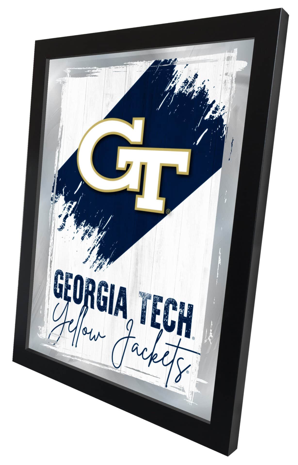 Georgia Tech 17x22 Logo Wall Mirror (Alternate) 2 Georgia Tech 17x22 Logo Wall Mirror (Alternate) - Image 2