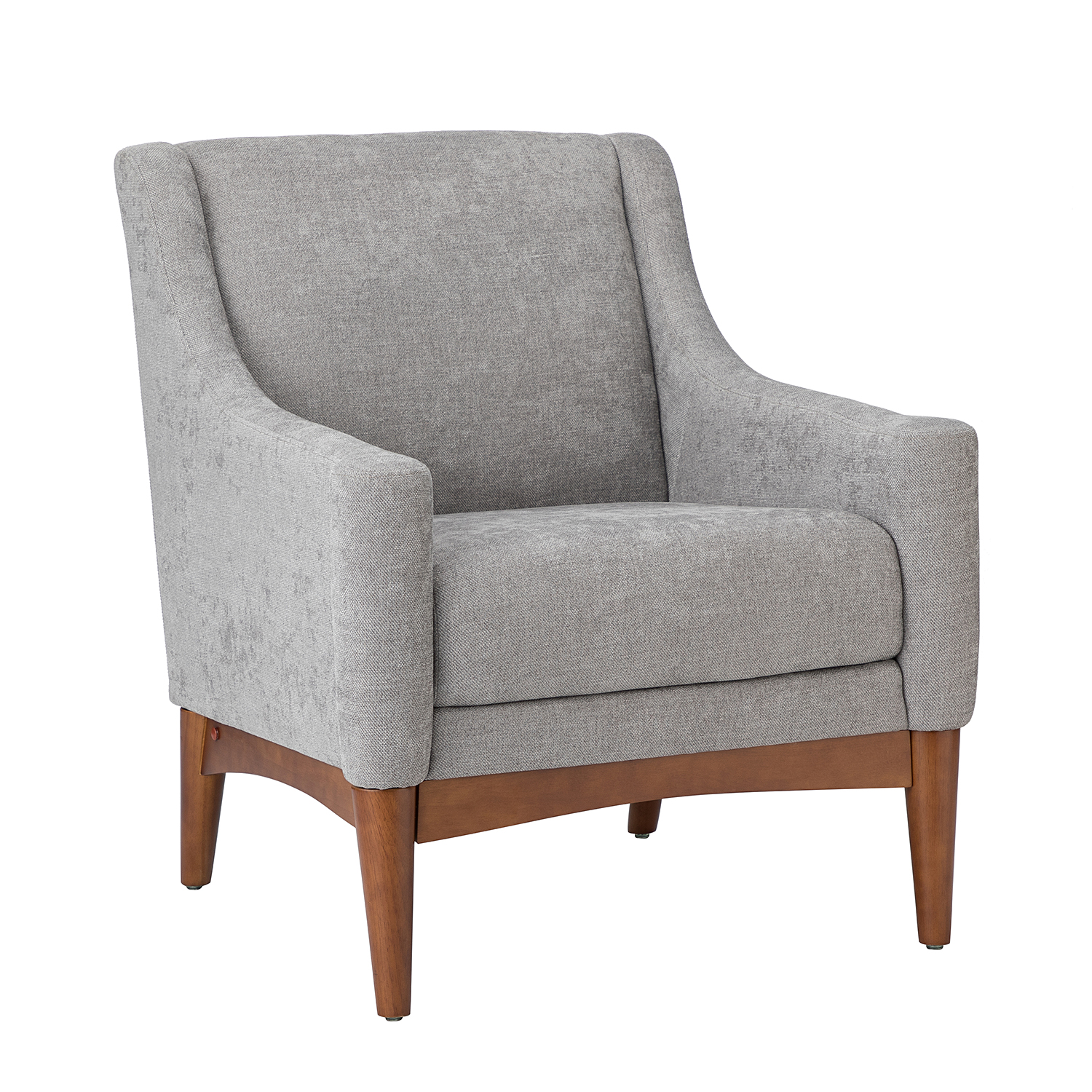 Gerard Grey Mid-Century Modern Ergonomic Armchair 2 Gerard Grey Mid-Century Modern Ergonomic Armchair - Image 2