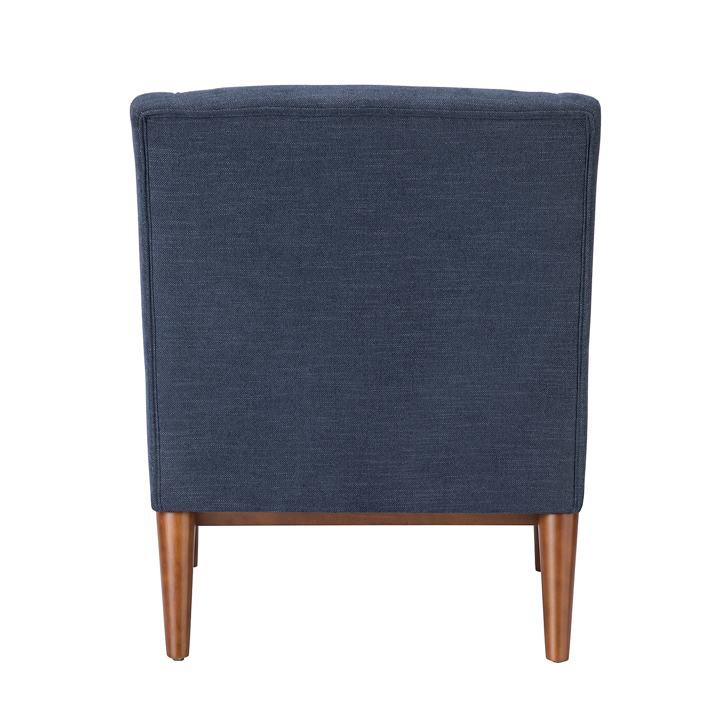 Gerard Navy Mid-Century Modern Ergonomic Armchair 4 Gerard Navy Mid-Century Modern Ergonomic Armchair - Image 4