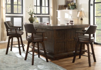 Gettysburg Deluxe Spectator Swivel Bar Stool