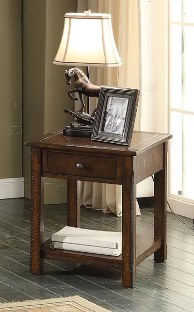 Gettysburg Rectangular End Table