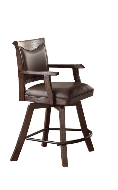 Gettysburg Spectator Swivel Counter Stool