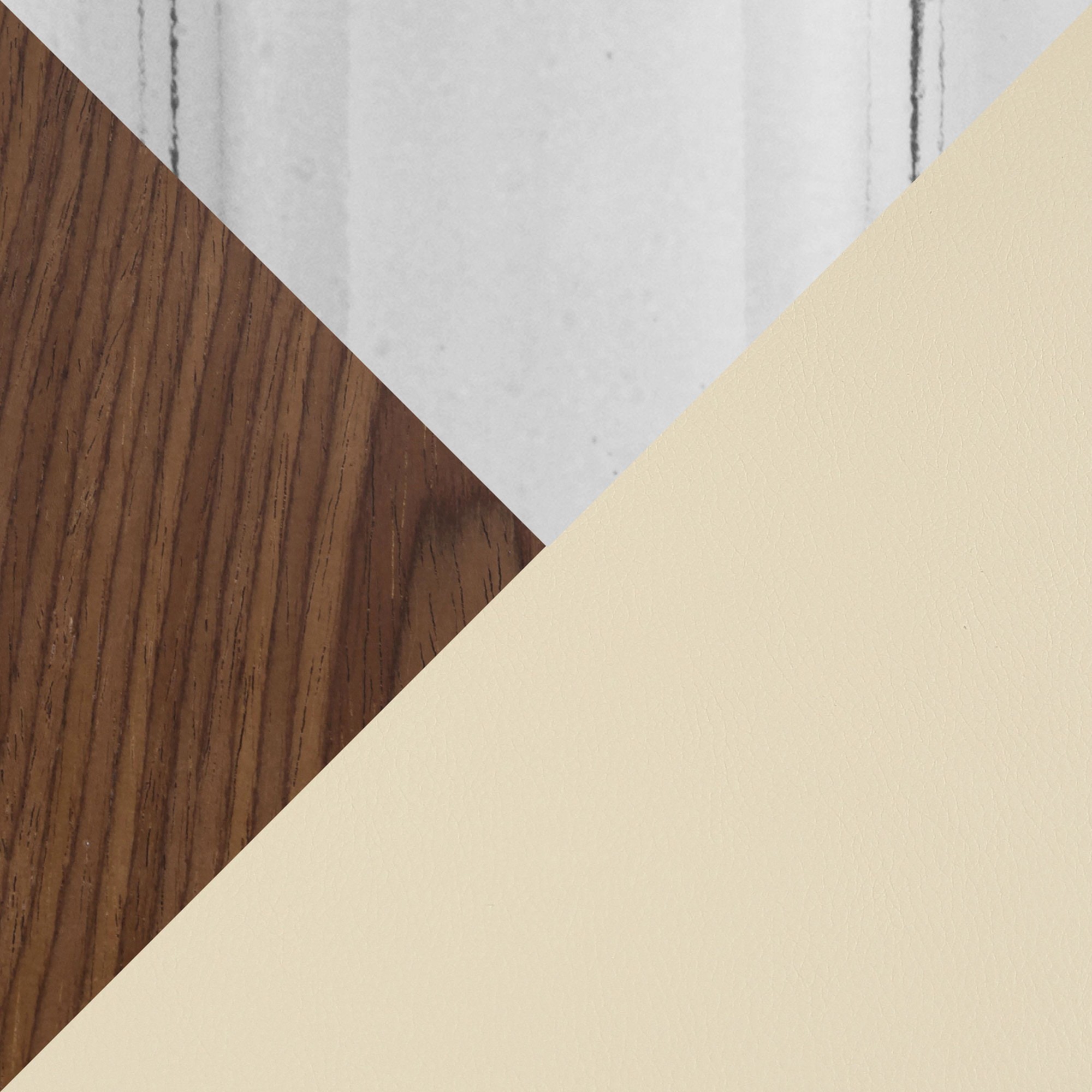 Gianna Cream Faux Leather Mid-Century Modern Swivel Barstools (Set of 2) 11 Gianna Cream Faux Leather Mid-Century Modern Swivel Barstools (Set of 2) - Image 11