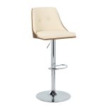 Gianna Mid-Century Modern Cream Swivel Adjustable Barstool (Set of 2) 9 Gianna Mid-Century Modern Cream Swivel Adjustable Barstool (Set of 2)