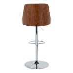 Gianna Mid-Century Modern Grey Swivel Barstools (Set of 2) 12 Gianna Mid-Century Modern Grey Swivel Barstools (Set of 2)