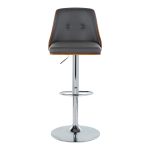 Gianna Mid-Century Modern Grey Swivel Barstools (Set of 2) 13 Gianna Mid-Century Modern Grey Swivel Barstools (Set of 2)