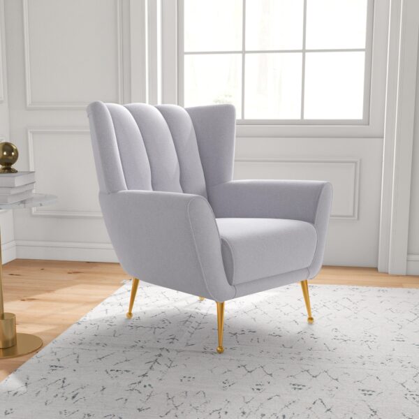 GiannaBoucleGreyArmchair 5