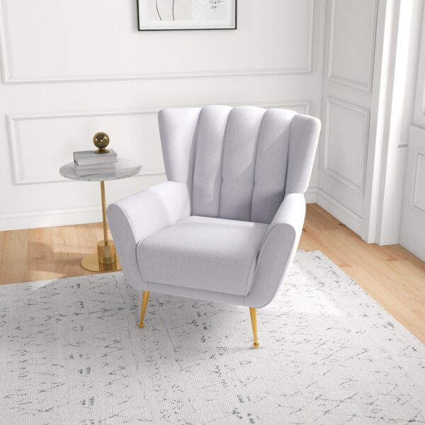 GiannaBoucleGreyArmchair 6