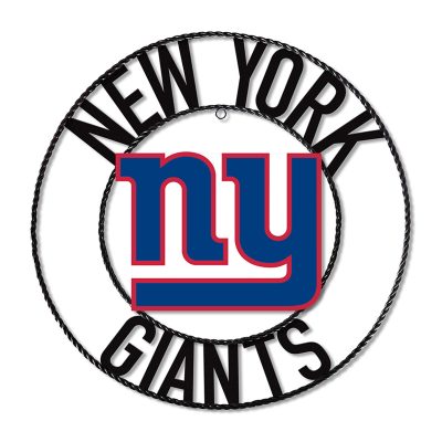 Giants 24 inch Wrought Iron Team Logo Wall Art