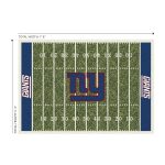 Giants 6x8 Homefield Football Field Area Rug