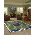 Giants 8x11 Homefield NFL Area Rug Football Field Design