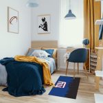 Giants Cityscape Washable Area Rug 2x3 Hometown Collection