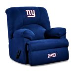 Giants Embroidered Microfiber Rocker Recliner Big Game Chair