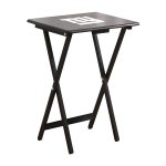 Giants NFL TV Snack Tray Set with Stand