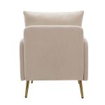 Giovann Ivory Contemporary Armchair