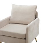 Giovann Ivory Contemporary Armchair