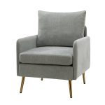 Giovann Sage Contemporary Accent Armchair