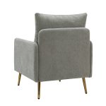 Giovann Sage Contemporary Accent Armchair