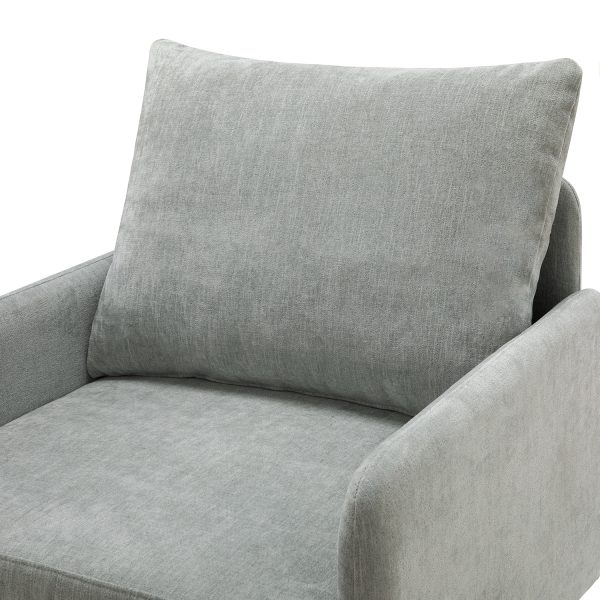 Giovann Sage Contemporary Accent Armchair 4