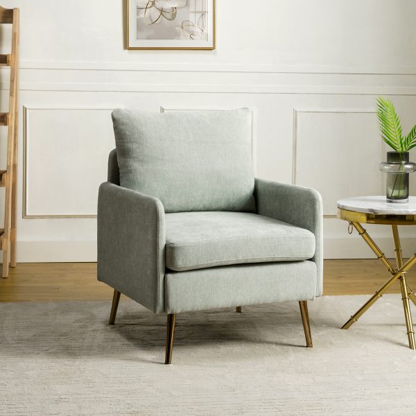 Giovann Sage Contemporary Accent Armchair