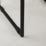 Givens 14.0L x 15.8W x 31.8H Natural Wood W/Black Metal Frame Bar Stool