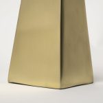 Giza (Set of 2) 4L x 4W Gold Elongated Pyramids