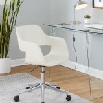 Glacier Contemporary Clear and Chrome Glass Desk 11 Glacier Contemporary Clear and Chrome Glass Desk