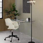 Glacier Contemporary Clear and Chrome Glass Desk 10 Glacier Contemporary Clear and Chrome Glass Desk