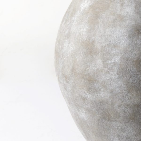 Gobi 23L x 28H Large Tan Ceramic Oval Vase 7