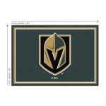 Golden Knights 3x4 Area Rug 7 Golden Knights 3x4 Area Rug