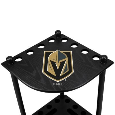 Golden Knights Corner Cue Rack