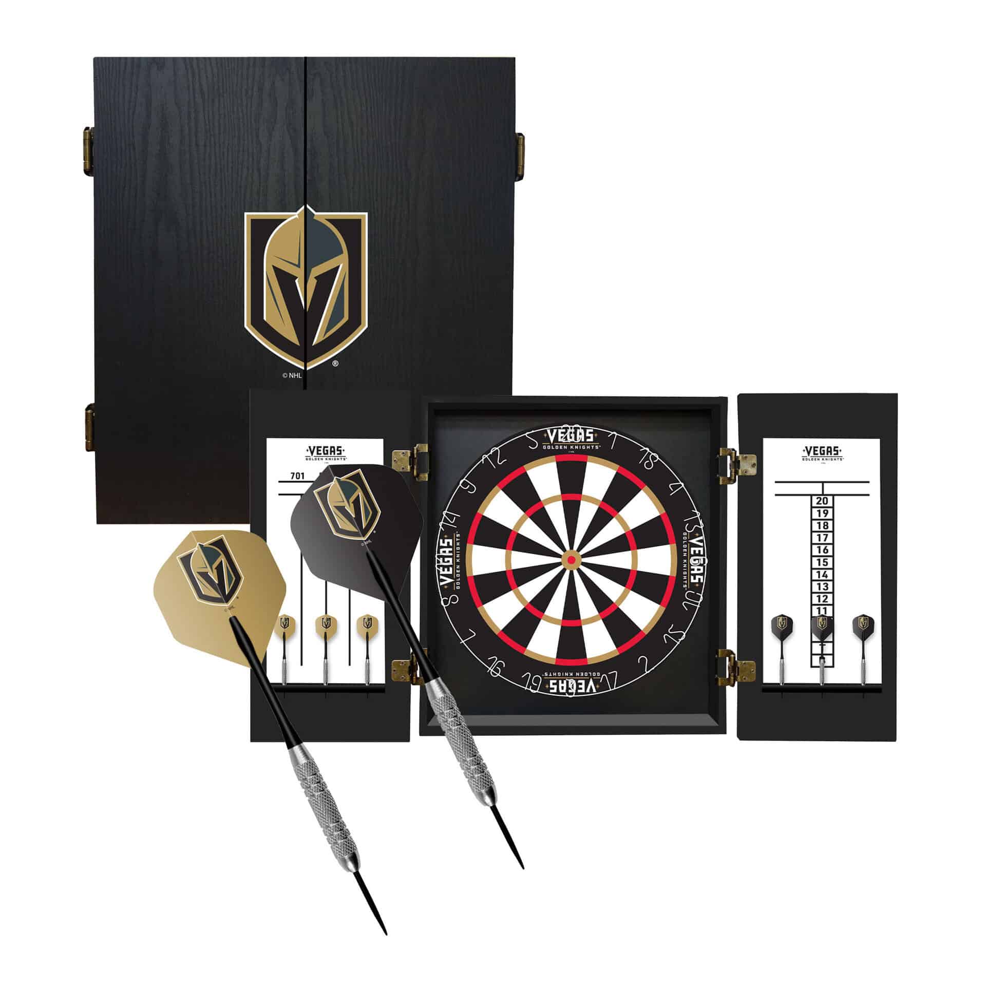 Golden Knights Fan's Choice Dartboard Set 9 Golden Knights Fan's Choice Dartboard Set - Image 9