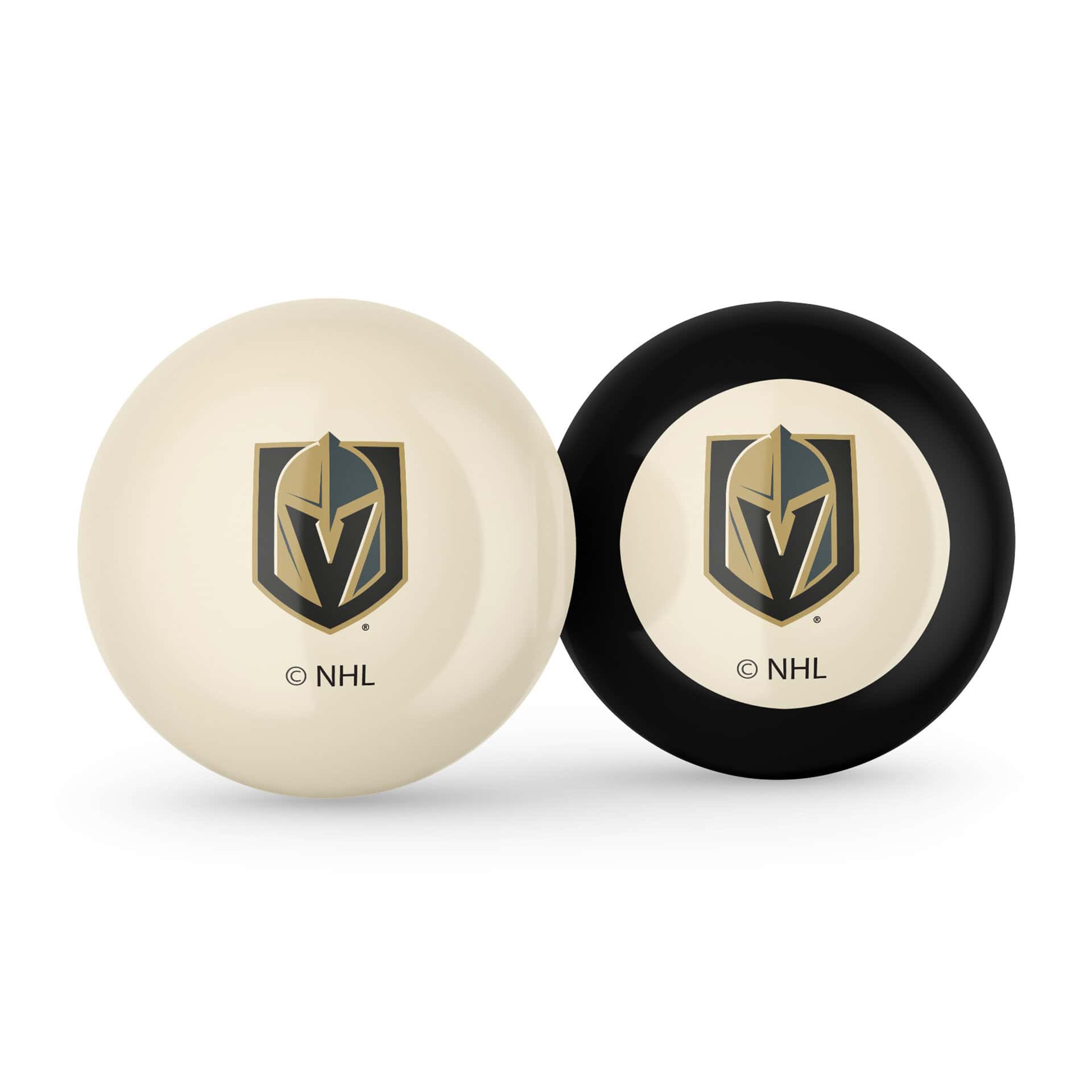 Golden Knights Logo Cue Ball & 8 Ball 2 Golden Knights Logo Cue Ball & 8 Ball - Image 2