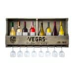 Golden Knights Reclaimed Wood Bar Shelf 9 Golden Knights Reclaimed Wood Bar Shelf