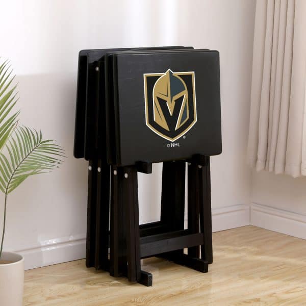 Golden Knights TV Tray w Stand 1