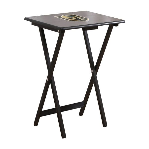 Golden Knights TV Tray w Stand 2
