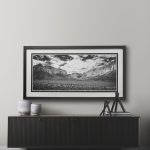 Grand Canyon Packtrain by Chris Dunker Hand Embelished Textured Framed Art Print Matted under Glass