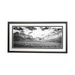 Grand Canyon Packtrain by Chris Dunker Hand Embelished Textured Framed Art Print Matted under Glass